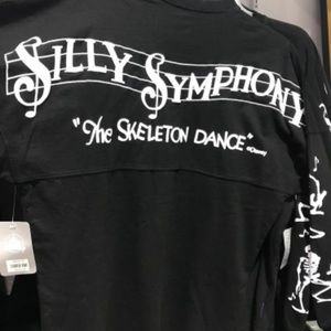 ISO DISNEY D23 SILLY SYMPHONY SKELETON DANCE SPIRIT JERSEY